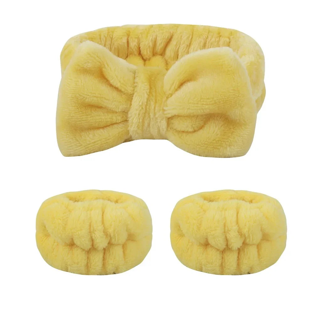 Cozy Bow Hairband Set